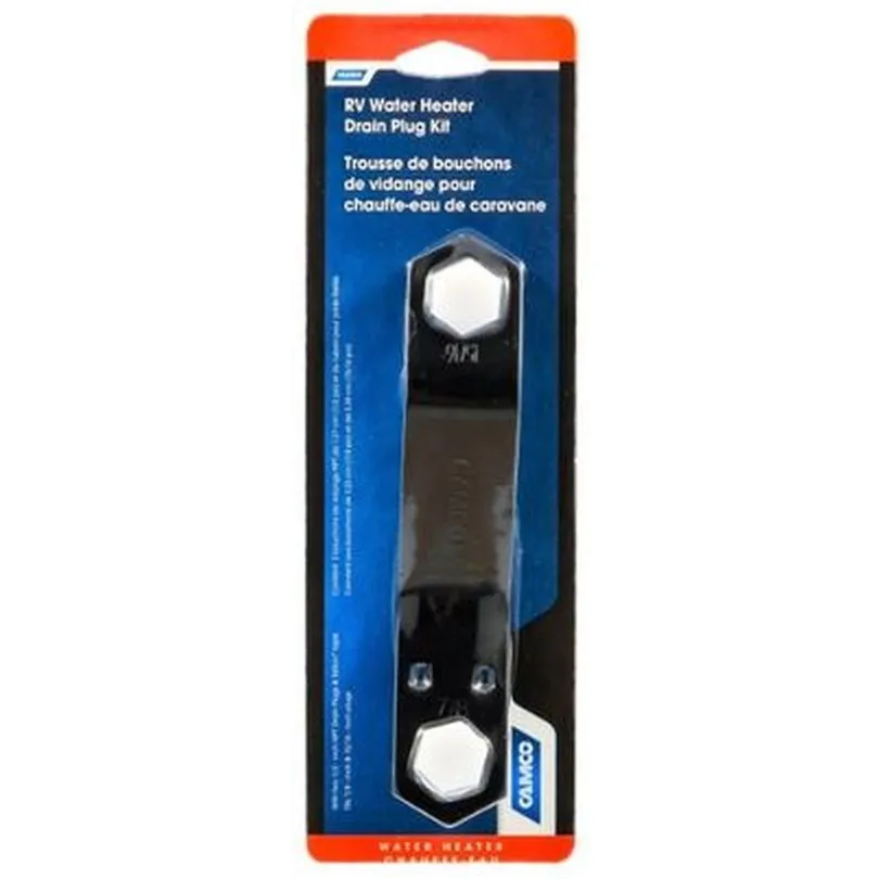RV Water Heater Drain Plug Kit